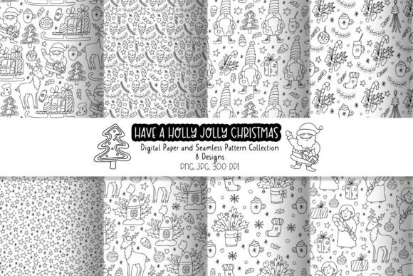 Christmas Digital Paper and Patterns: A Guide to Festive Design Assets
