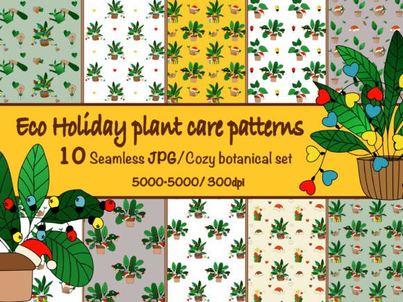 Embrace the Serenity of Nature: A Guide to 10 Eco Holiday Plant Patterns