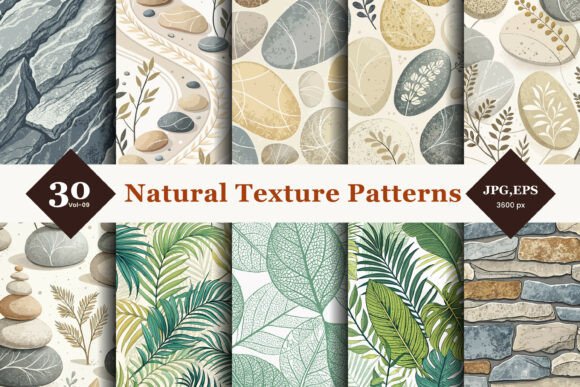 Natural Texture Seamless Patterns 09: A Practical Evaluation for Designers