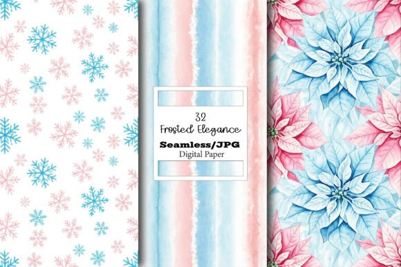 Unlocking Creative Potential with Frosted Elegance Seamless Patterns