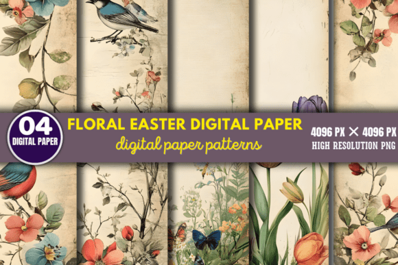 Unlocking Creativity with Floral Easter Digital Paper Patterns 11: A Comprehensive Guide to Digital Design Assets
